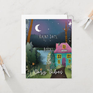 Rainy Days, Books and Cosy Vibes Invitation