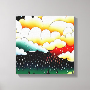 Rainy Days Canvas Print
