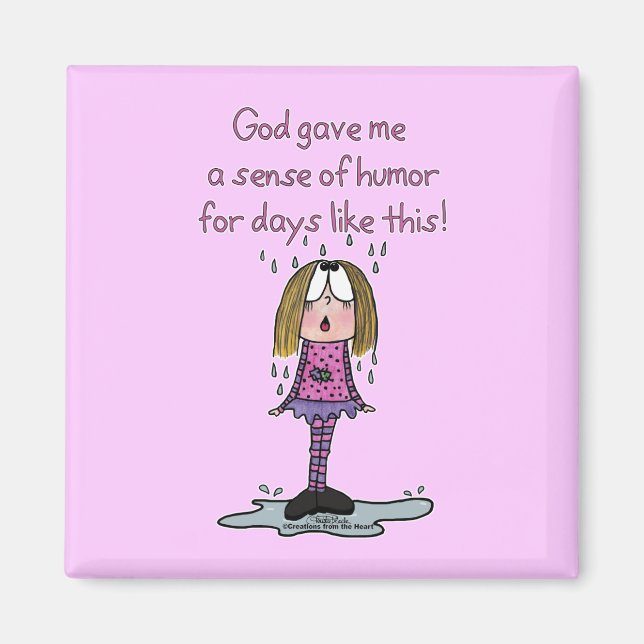 Rainy Days Magnet (Front)