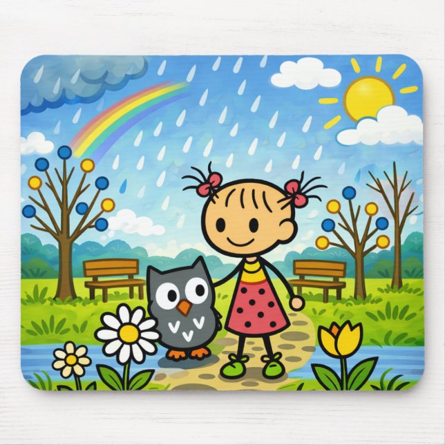 Rainy Days Mousepad (Front)