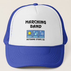 Rainy Marching Band  Trucker Hat