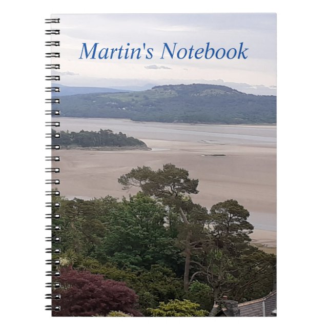Rainy Morecambe Bay Notebook (Front)