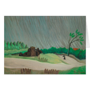 Rainy Morning Henri Rousseau, Vintage Fine Art