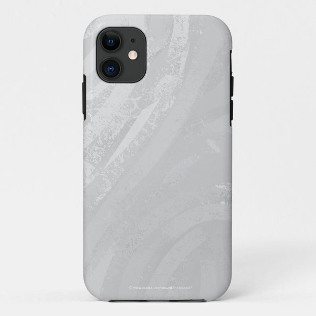Rainy Sky Grey Swirl Case-Mate iPhone Case (Back)