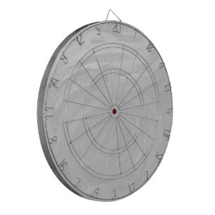 Rainy Sky Grey Swirl Dartboard