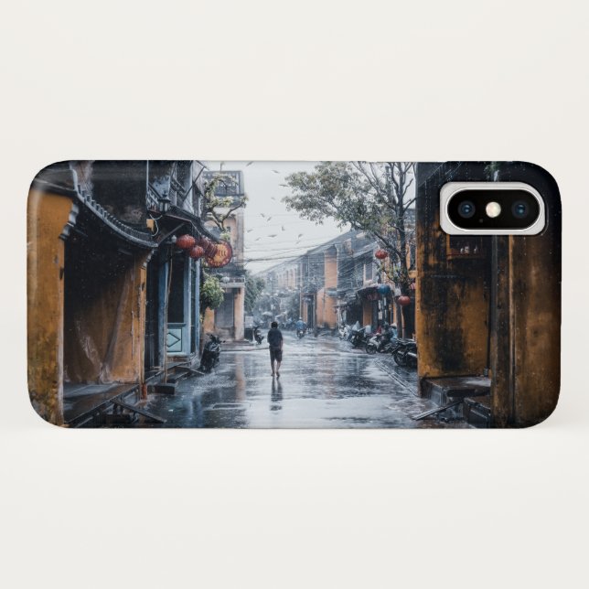 Rainy Streets of Vietnam Case-Mate iPhone Case (Back (Horizontal))