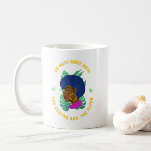 Raise both the ceiling and the floor Women's Right Coffee Mug