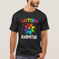Raise Hand Autism Awareness Grandmother Family Sup