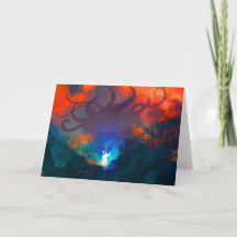 Raise Hell Unique RPG Gamer Christmas Holiday Card