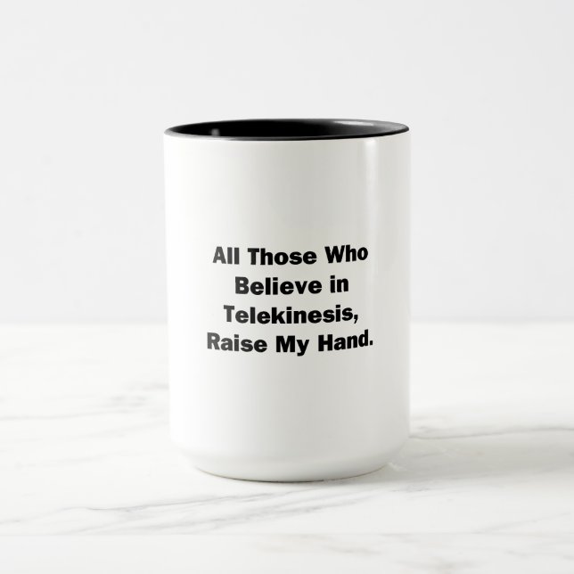 Raise My Hand Mug (Center)