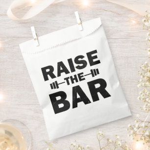 Raise The Bar Favour Bag
