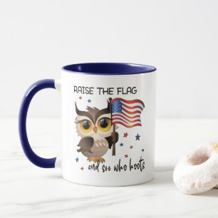 Raise the flag mug