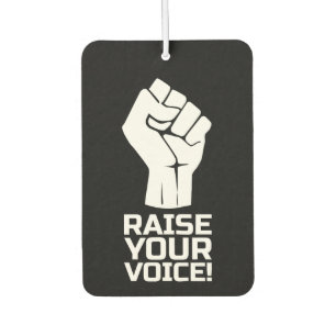 Raise Your Voice 1 W Car Air Freshener