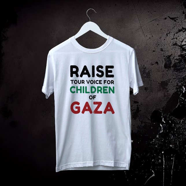 Raise your voice for the Children of Gaza T-Shirt (Creator Uploaded)