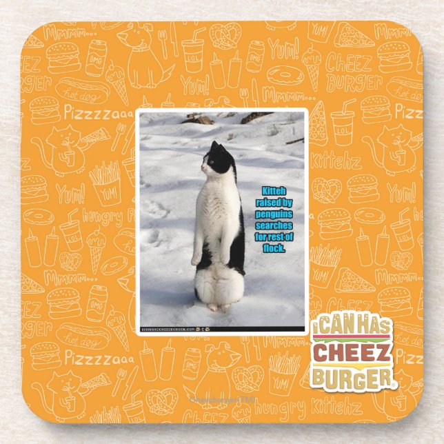 Raised by Penguins Coaster (Front)