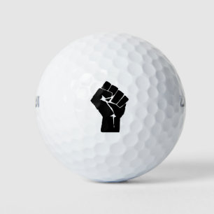 Raised Clenched Fist Golf Balls