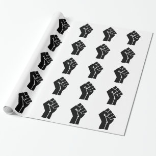 Raised Fist / Black Power Symbol Wrapping Paper