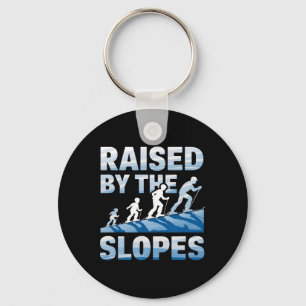 Raised key ring