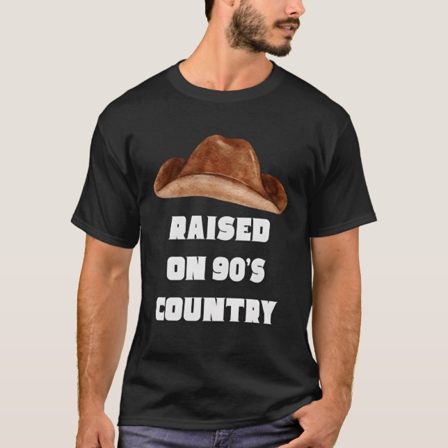 Raised On 90Â€™S Country Music Festival Py T-Shirt (Front)