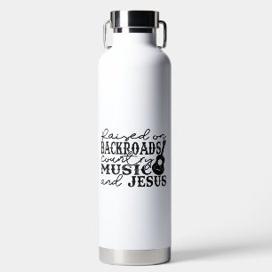 Raised On Country Water Bottle