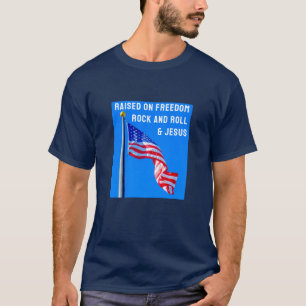 Raised on Freedom (dark) T-Shirt