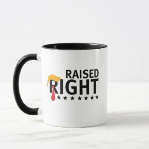 Raised Right Proud Maga Trump inauguration Day Mug