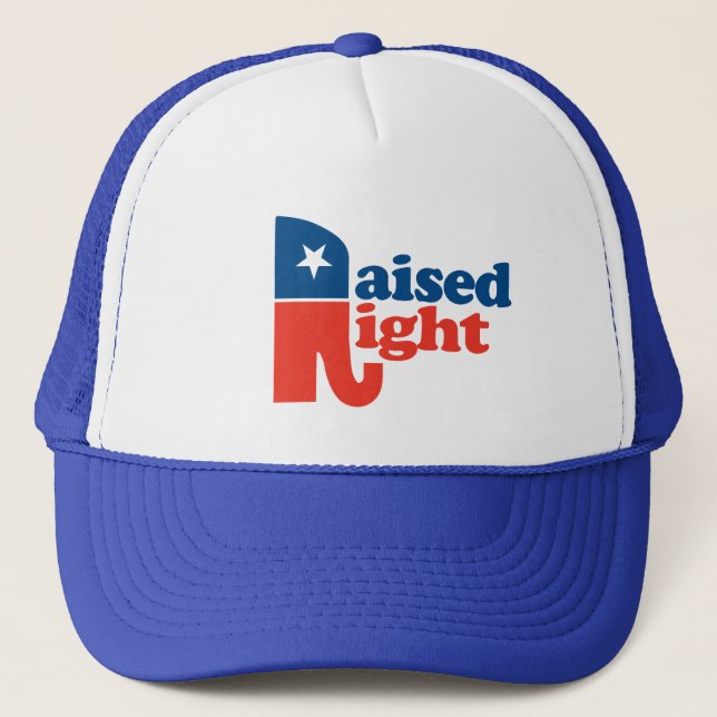 Raised Right Trucker Hat (Front)