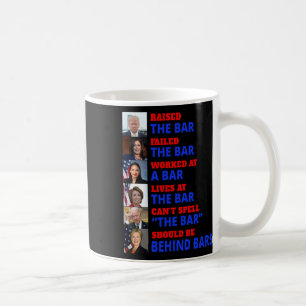 Raised The Bar Harris Failed The Bar  Coffee Mug