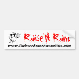 Raise'N Rank Bumper Sticker