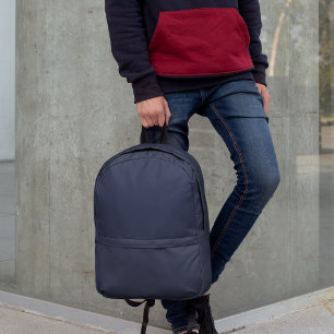 Raisin Black Personalised Custom Printed Backpack