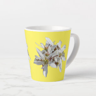Raisin Blossom Cust. Yellow Latte Mug