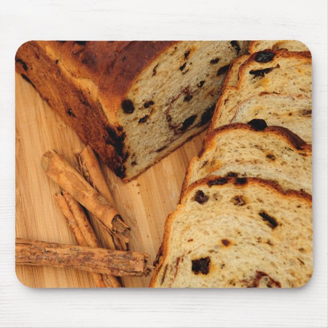 Raisin Bread And Cinnamon Mouse Pad (Front)