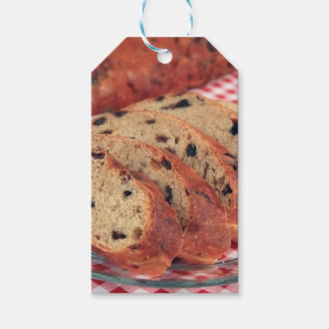 Raisin Bread Gift Tag   (Front)