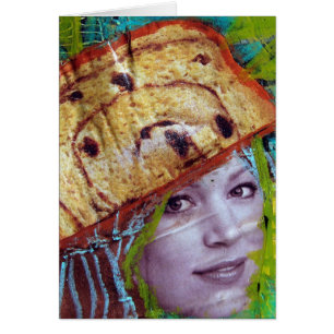 Raisin Bread Head, A Collage