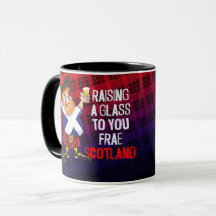 Raising a glass to you from Scotland - New Year