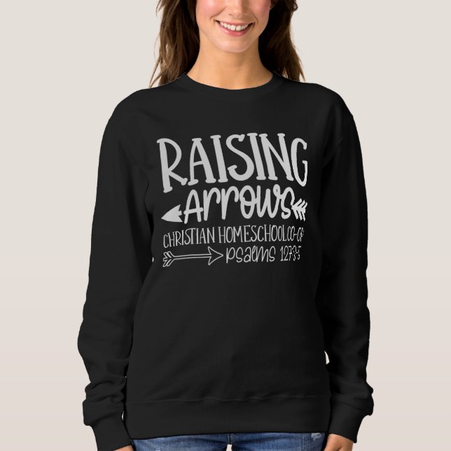 Raising Arrows Christian Homeschool Co Op Sweatshirt (Front)
