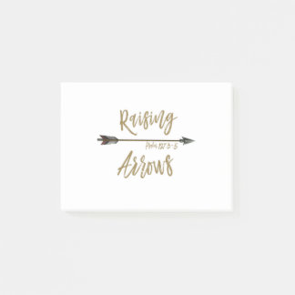 Raising Arrows - Psalm 127:3-5 Post-it Notes