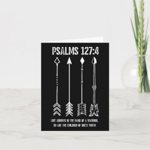 Raising Arrows Psalm 127;4 Mothers Day Christian B Card