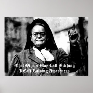 Raising awareness poster