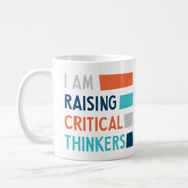 Raising Critical Thinkers Mug (Left)