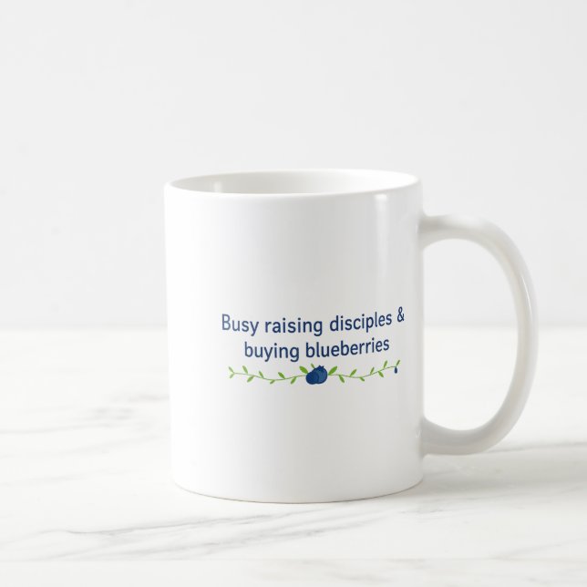 Raising Disciples, Christian Faith And Bible Verse Coffee Mug (Right)