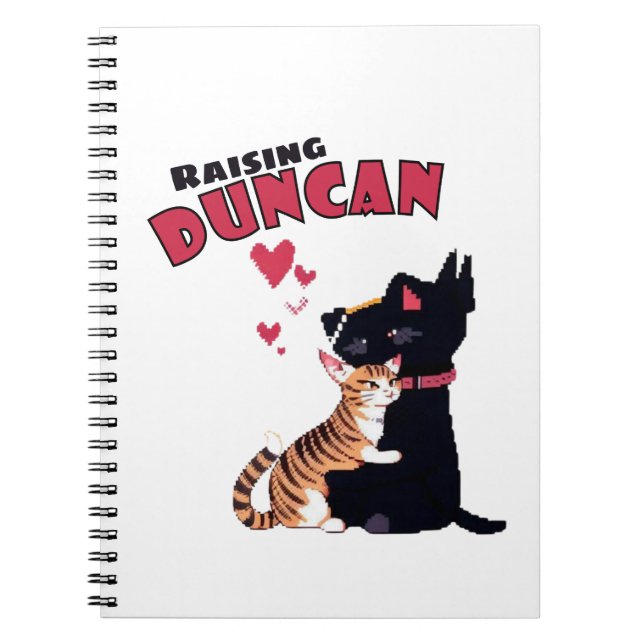 Raising Duncan Notebook (Front)