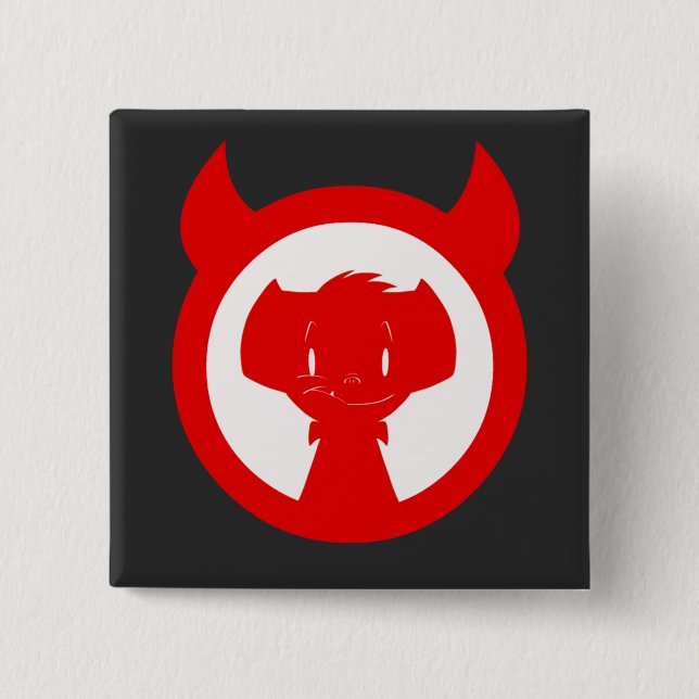 Raising Hell: Keith Logo 15 Cm Square Badge (Front)