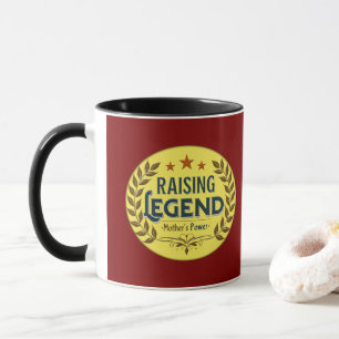 Raising Legends – Mother’s Power Badge Mug
