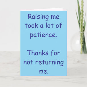 Raising me card