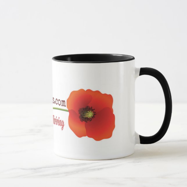 Raising Poppies Mug (Right)