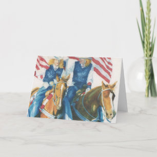 Raising the Colours Card