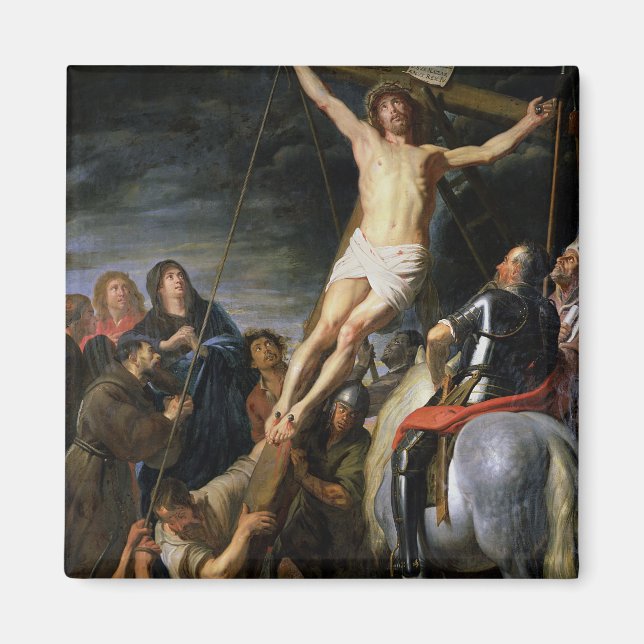 Raising the Cross, 1631-37 Magnet (Front)