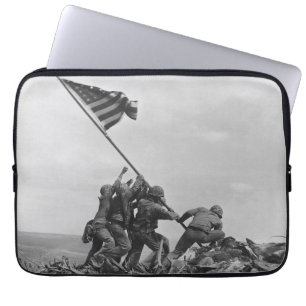 Raising the Flag on Iwo Jima Laptop Sleeve