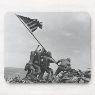 Raising the Flag on Iwo Jima Mouse Pad